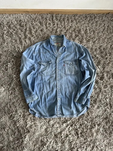 Chemise en jean Levi’s bleue