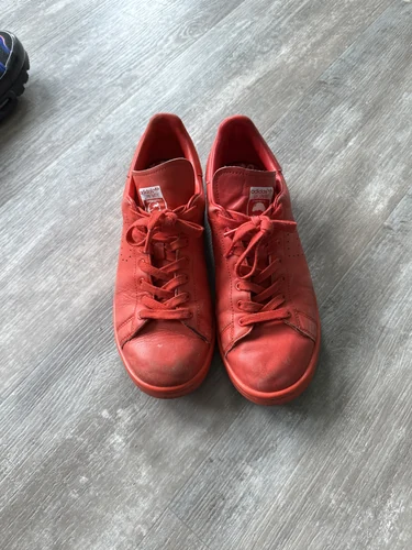 Baskets Raf Simons rouges